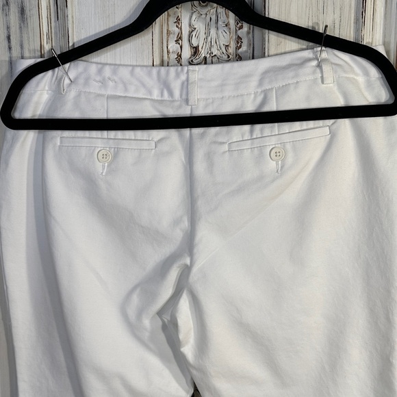 Van Heusen Studio White Straight Leg Trousers
With Front and Back Pockets - Picture 5 of 7